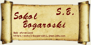 Sokol Bogaroški vizit kartica